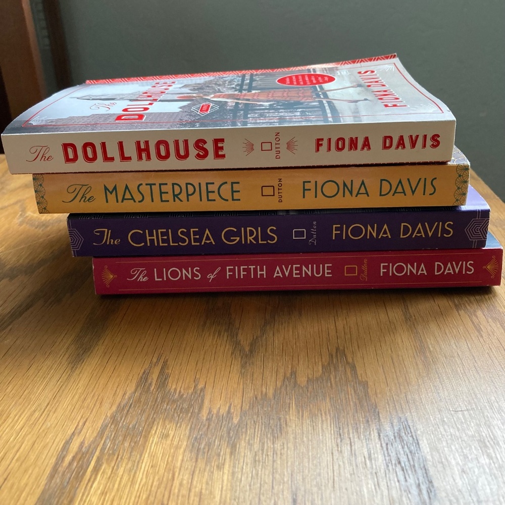 Fiona Davis Bundle: Lions of Fifth Avenue, Dollhouse, Masterpiece, Chelsea Girls - Picture 3 of 9